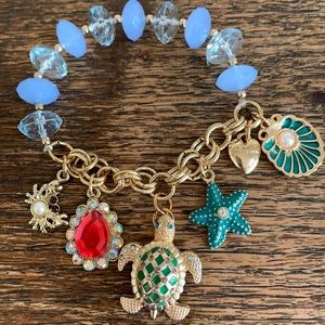 Stretch sea life bracelet